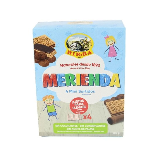 BIRBA АССОРТИ ДЕТСКОЕ ПЕЧЕНЬЕ И ВАФЛИ, 100Г