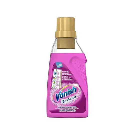 ПЯТНОВЫВОДИТЕЛЬ VANISH ГЕЛЬ 500МЛ