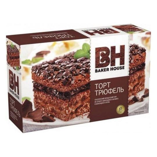 Торт Baker House Трюфель бисквитный 350г