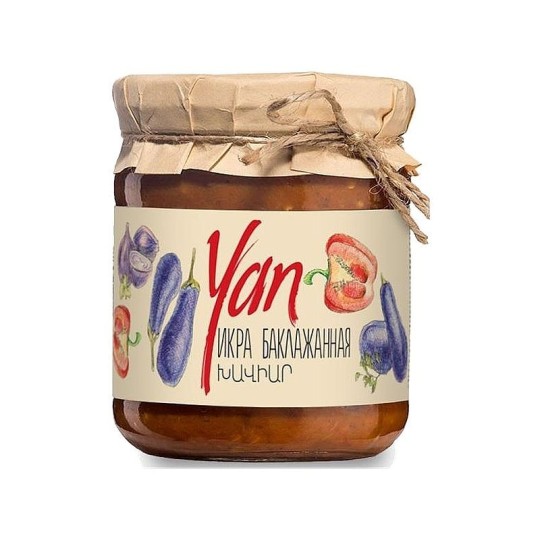 .Икра баклажанная Yan 260 г