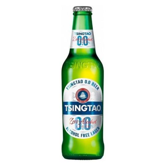Пиво бутылочное безалкогольное  0,33 л Tsingtao 