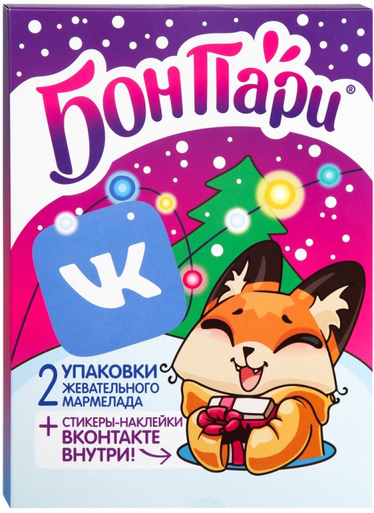 Подарок новогодний Бон Пари ассорти 225 г