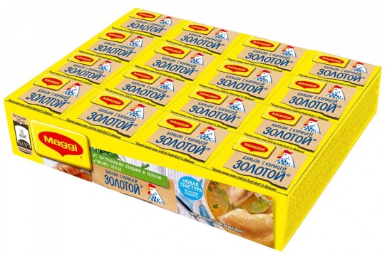 Бульон Maggi с курицей золотой кубик 9 г 48 шт