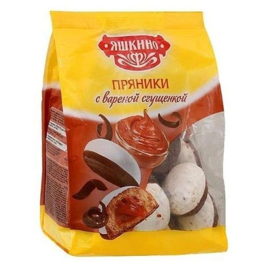 Пряники Яшкино с вареной сгущенкой, 350г
