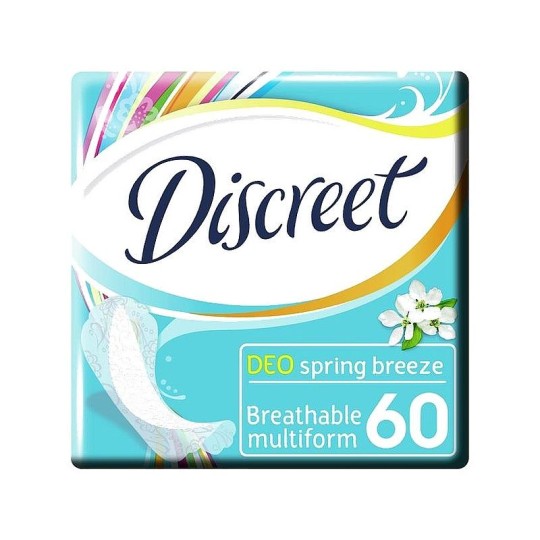  Discreet Multiform Весенний Бриз Ежедневные Прокладки 60 шт