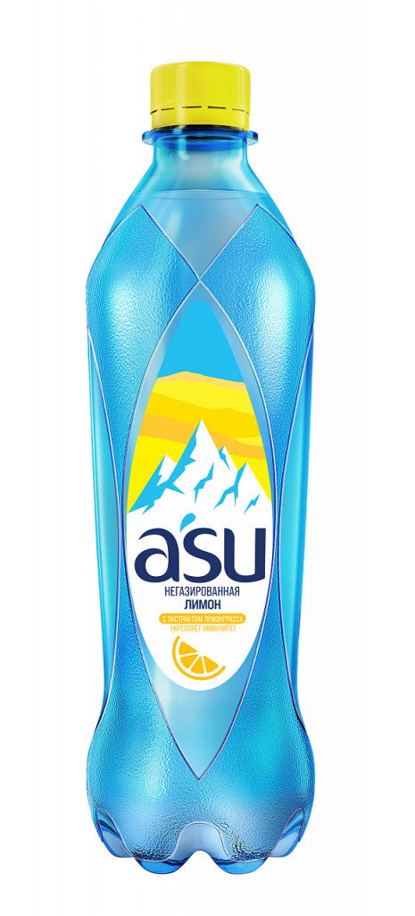 A’SU|  Негазированный напиток со вкусом лимона  0,5л