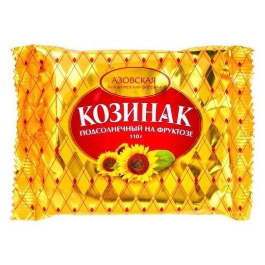 Козинак Азовская Подсолнечный на фруктозе 110г