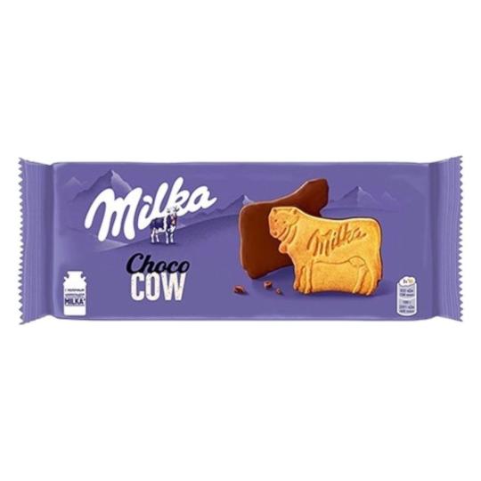 MILKA| печенье в молочном шоколаде "CHOCO MOO" 200г