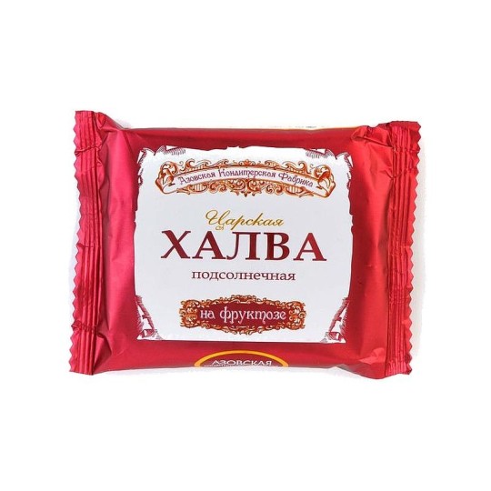 Халва Азовская Царская Подсолнечная на фруктозе 180г