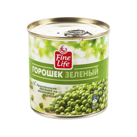 Горошек зеленый Fine life 425МЛ