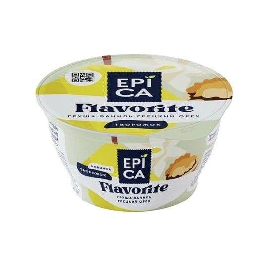 ДЕСЕРТ ТВОРОЖНЫЙ EPICA FLAVORITE ГРУША-ВАНИЛЬ-ГРЕЦКИЙ ОРЕХ 8% 130ГР