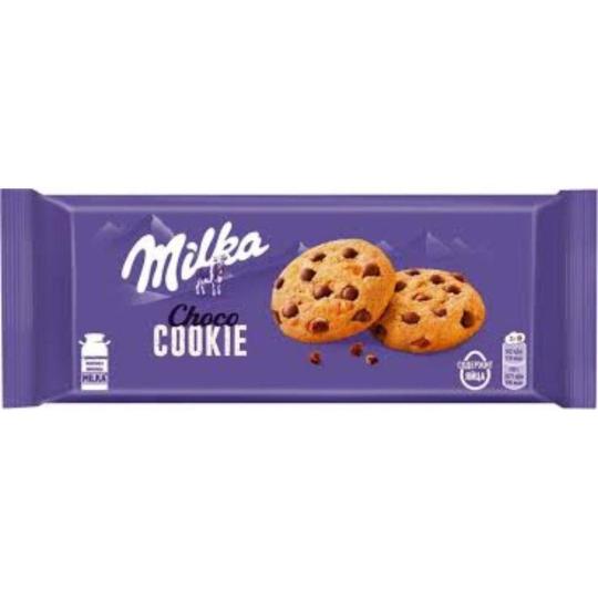 MILKA| печенье "С КУСОЧКАМИ ШОКОЛАДА" 168г