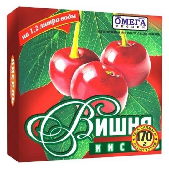 Кисель "Омега" Вишня, 200г
