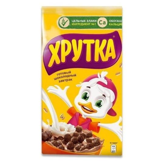 ЗАВТРАК ГОТ NESTLE ХРУТКА ШОКОЛАДНЫЕ ШАРИКИ 230Г ПАКЕТ