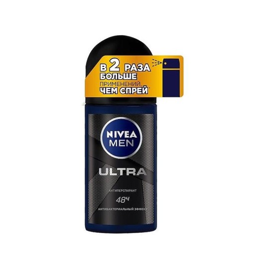 Антиперспирант Nivea men ultra ролик 50 мл