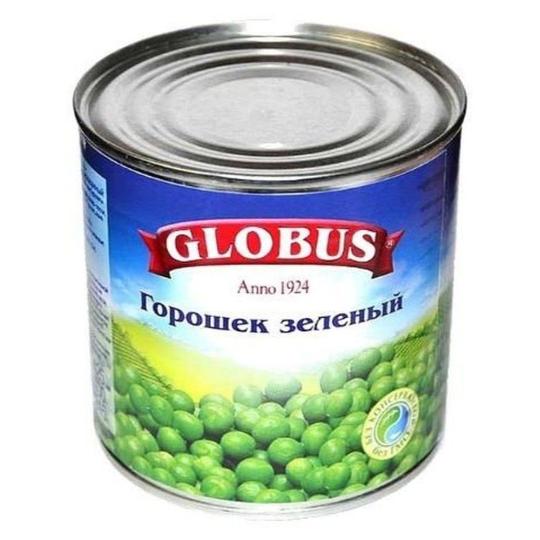 Зелёный горошек GLOBUS 400гр