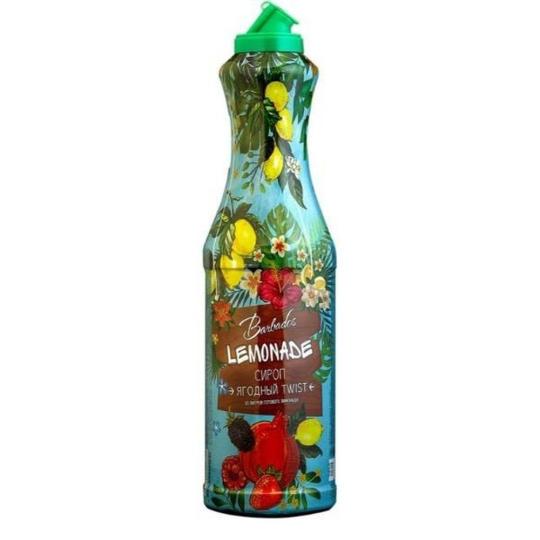 СИРОП BARBADOS LEMONADE ЯГОДНЫЙ ТВИСТ 1Л