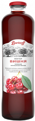 Нектар BARINOFF вишня 1 л