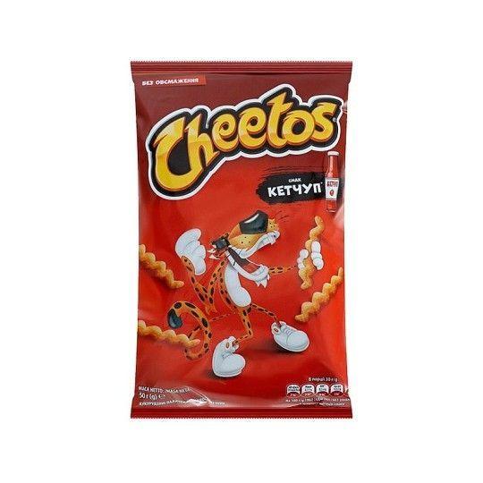 КУКУРУЗНЫЕ ПАЛОЧКИ CHEETOS КЕТЧУП 50ГР