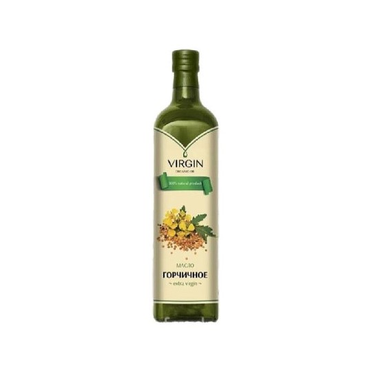 МАСЛО VIRGIN ORGANIC OIL ГОРЧИЧНОЕ НЕРАФИНИРОВАННОЕ 250 МЛ