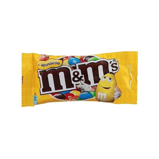 Драже M&Ms с арахисом 45 гр. 