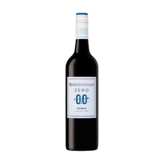 Вино красное Mcguigan Zero Shiraz полусладкое 0,05 % 0,75 л