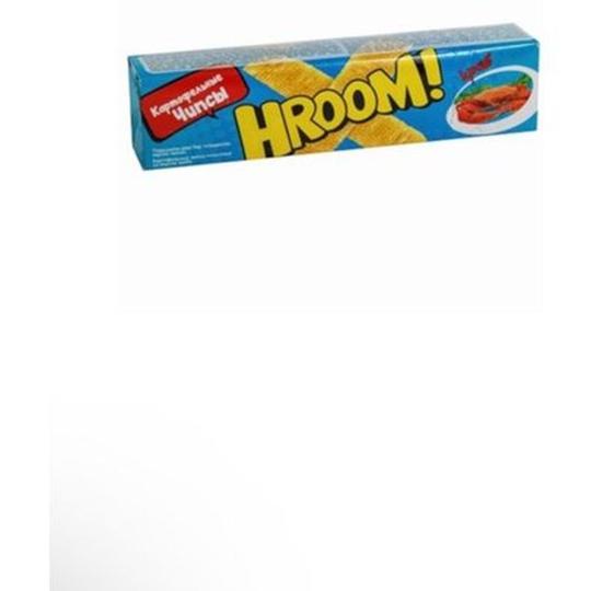 HROOM Картофельные чипсы пластинки краб 40 г.