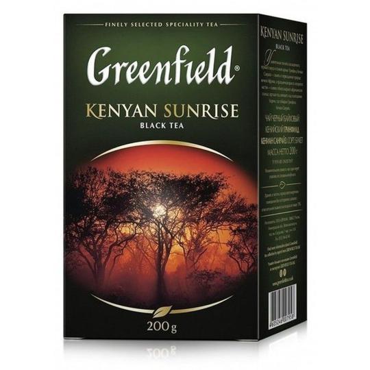 GREENFIELD|чай черный "KENYAN SUNRISE" 200 г