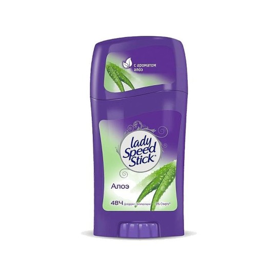 Lady Speed Stick Алое для Чувствительной Кожи твердый дезодорант-антиперспирант женский, 45 г