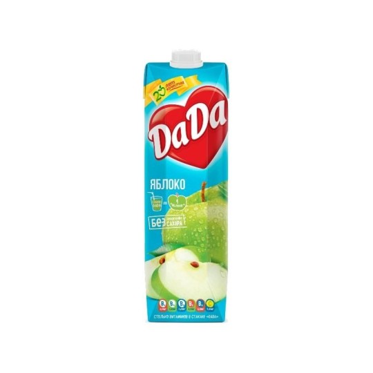 DaDa|Сок  Зеленое яблоко 1л