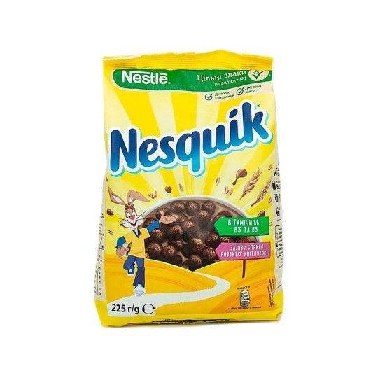 ГОТОВЫЙ ЗАВТРАК NESQUIK ШОКОЛАДНЫЕ ШАРИКИ 225ГР