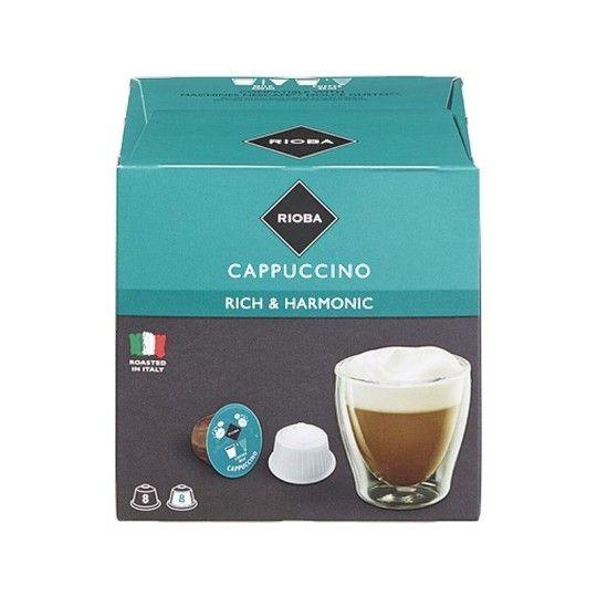 RIOBA Кофе капсулы Cappuccino 7 г*8 шт