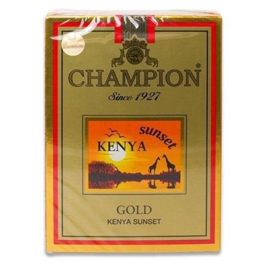 CHAMPION| чай черный гранулированный закат кении 500г