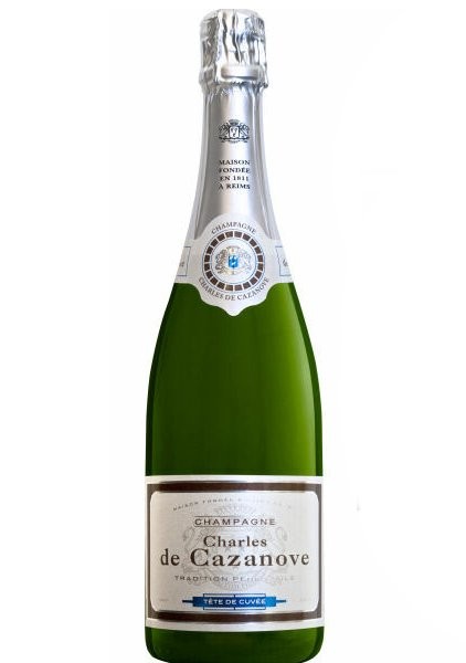 Charles de Cazanove Tradition Pere Et Fils Tete de Cuvee Brut Gift Box бел/сух 0.75