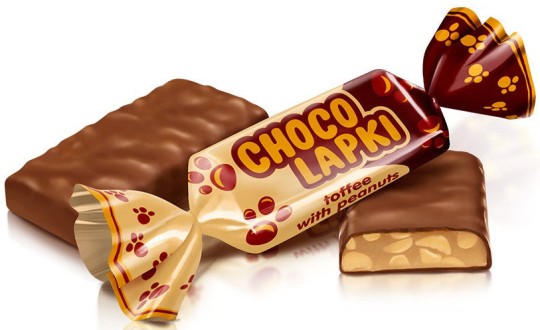 Конфеты Roshen шоколапки вес