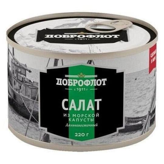 Салат Доброфлот Дальневосточный из морской капусты №6 220 гр