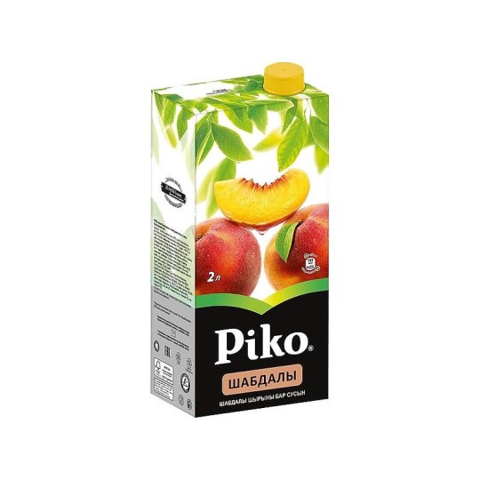  Сок Piko персик 2 л