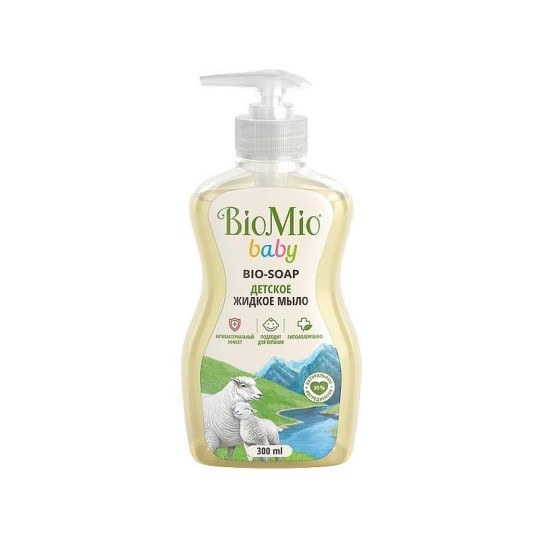 BIOMIO BABY BIO-SOAP ДЕТСКОЕ ЖИДКОЕ МЫЛО 300 МЛ