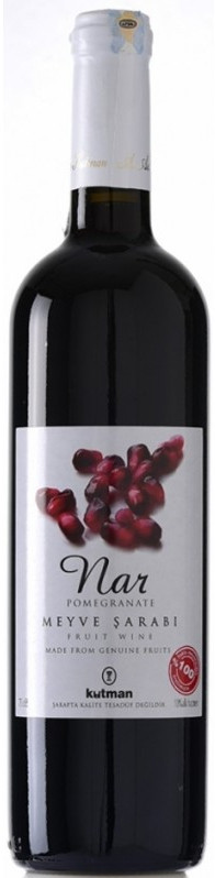 Вино красное Nar Kutman Pomegranate плодовое полусладкое 0,75 л (Турция)