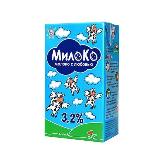 Милоко Молоко 3,2% ТGA 1,95 л.