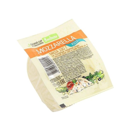 Сыр Bonfesto Моцарелла Pizza 45% 250гр