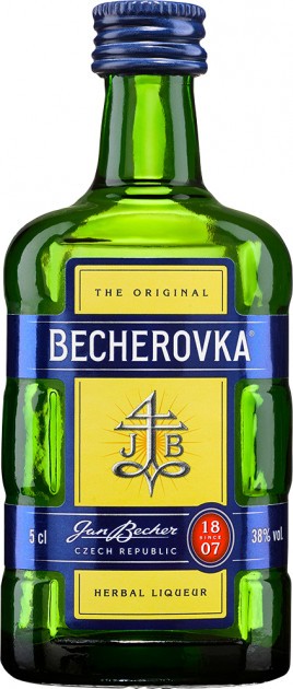 Чешский биттер Becherovka на травах 0,05 л