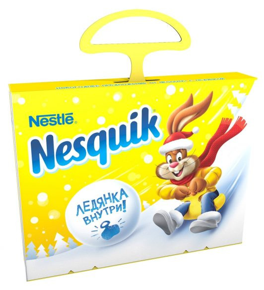 Подарок новогодний Nesquik с ледянкой 426 г