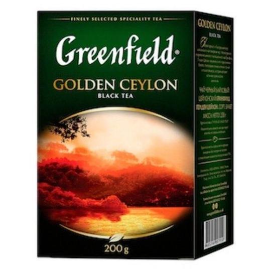 GREENFIELD|чай листовой "GOLDEN CEYLON" 200г