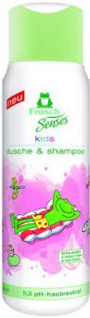 Гель для душа и шампунь детский FROSCH SENSES 300 мл