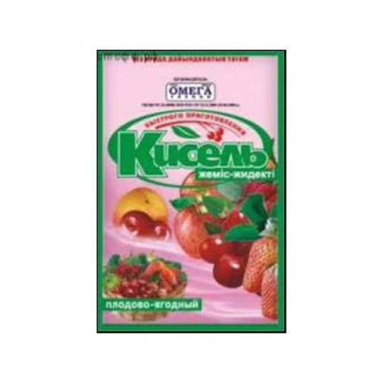 Кисель 90 гр. С/Ф б/приг. Плод.ягод ТМ Омега