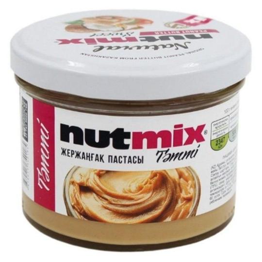 Паста арахисовая NUTMIX сладкая 175 г