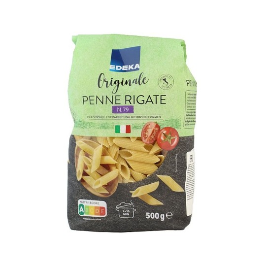 E.ITALIA PENNE RIGATE МАКАРОНЫ 500Г