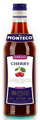 Вермут красный Monteco Cherry сухой 1 л (Молдова)