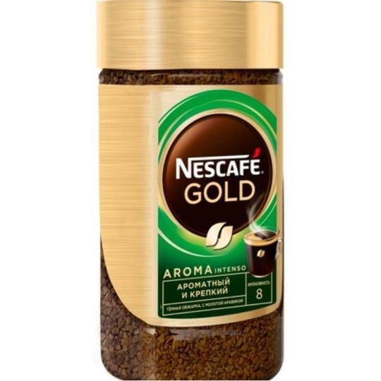 КОФЕ NESCAFE GOLD AROMA INTENSO РАСТВОРИМЫЙ 170ГР C/Б